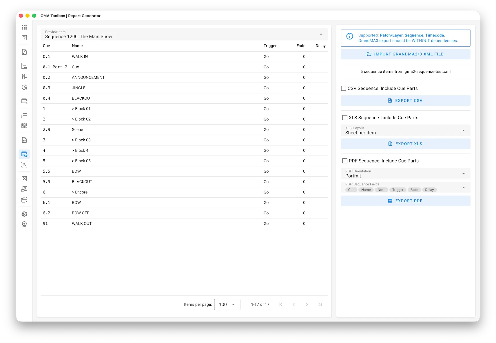 Report Generator - Screenshot